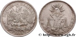 MÉXICO 1 Peso aigle 1871 Mexico