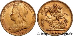 OR, PALLADIUM ET PLATINE INVESTISSEMENT 1 Souverain Victoria “Old Head” 1897 Melbourne - M