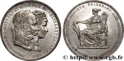 AUTRICHE 2 Florins, 25e anniversaire de mariage 1879 Vienne TTB+ 
