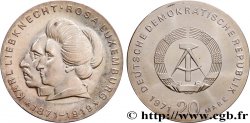 ALLEMAGNE RÉPUBLIQUE DÉMOCRATIQUE 20 Mark Karl Liebknecht et Rosa Luxemburg 1971 Berlin