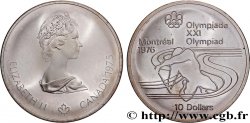 CANADA 10 Dollars JO Montréal 1976 canoë 1975 