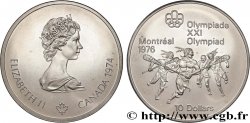 CANADA 10 Dollars JO Montréal 1976 indiens jouant à la Crosse 1974 