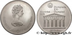 CANADA 10 Dollars JO Montréal 1976 temple de Zeus 1974 