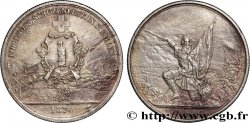 SUISSE 5 Francs, monnaie de Tir, Saint-Gall 1874 