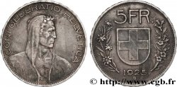 SWITZERLAND 5 Francs berger 1925 Berne