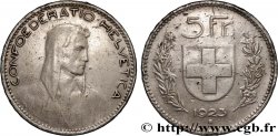 SWITZERLAND 5 Francs Berger 1923 Berne