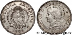 ARGENTINA 20 Centavos 1882 