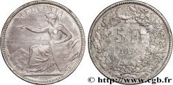 SUISSE 5 Francs Helvetia assise 1874 Berne