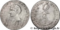 GERMANY - KINGDOM OF WESTPHALIA - JÉRÔME NAPOLÉON 2/3 Thaler, 1er type 1810 Clausthal