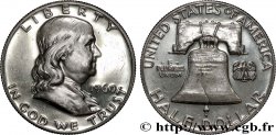 ÉTATS-UNIS D AMÉRIQUE 1/2 Dollar Proof Benjamin Franklin 1960 Philadelphie