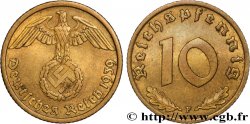 ALLEMAGNE 10 Reichspfennig 1939 Stuttgart