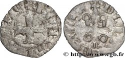 CROISADES - PRINCIPAUTÉ D&nbsp;ACHAÏE - CHARLES II D&nbsp;ANJOU Denier n.d. Glarentsa
