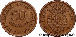 MOZAMBIQUE 50 Centavos colonie portugaise du Mozambique 1957 