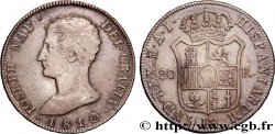 ESPAGNE - ROYAUME D ESPAGNE - JOSEPH NAPOLÉON 20 Reales ou 5 Pesetas 1810 Madrid TTB+ 