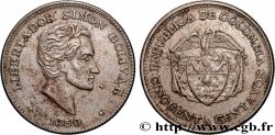 COLOMBIA 50 Centavos 1959  MBC+ 