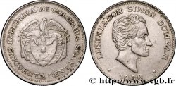 COLOMBIA 50 Centavos 1966 