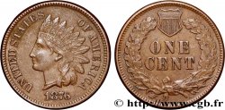 UNITED STATES OF AMERICA 1 Cent tête d’indien, 3e type 1876 Philadelphie