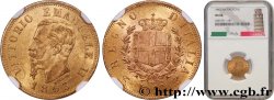 ITALIEN - ITALIEN KÖNIGREICH - VIKTOR EMANUEL II. 10 Lire 1863 Turin VZ62 NGC