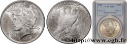 UNITED STATES OF AMERICA 1 Dollar Peace 1923 Philadelphie