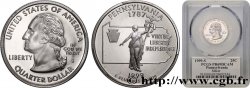 UNITED STATES OF AMERICA 1/4 Dollar Pennsylvanie - Silver Proof 1999 San Francisco