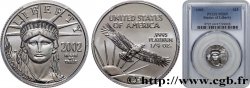 UNITED STATES OF AMERICA 25 Dollars Proof American Platinum Eagle 2002 