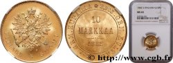 FINLANDE 10 Markaa - administration Russe 1882 Helsinki