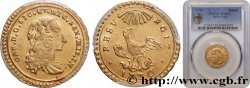 ITALIE - ROYAUME DE SICILE - CHARLES III D ESPAGNE 1 Oncia d’or  1736 Palerme