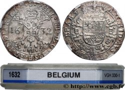 SPANISH NETHERLANDS - DUCHY OF BRABANT - PHILIP IV Demi-patagon 1632 Anvers