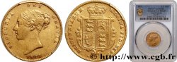 GROßBRITANNIEN - VICTORIA 1/2 Souverain  1871 Londres VZ PCGS