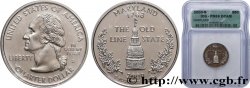 ÉTATS-UNIS D AMÉRIQUE 1/4 Dollar Maryland - Silver Proof 2000 San Francisco