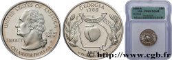 ÉTATS-UNIS D AMÉRIQUE 1/4 Dollar Georgie - Silver Proof 1999 San Francisco