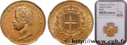 ITALIA - REINO DE CERDEÑA  - CARLO ALBERTO 20 Lire  1840/30 Turin