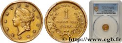 STATI UNITI D AMERICA 1 Dollar Or  Liberty head , 1er type 1849 Philadelphie