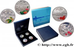 CHINA Coffret 4 x 5 Yuan Proof Paysage de Hangzhou 2014 