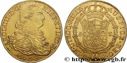 COLOMBIE - CHARLES IV 8 Escudos 1799 Nuevo Reino (Bogota) TTB+ 
