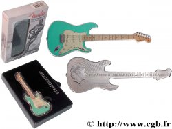 ÎLES SALOMON 2 Dollars Surf Green Fender Stratocaster 2022 