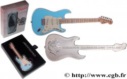 SOLOMON ISLANDS 2 Dollars Daphne Blue Fender Stratocaster 2023 