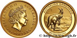 AUSTRALIEN 15 Dollars Kangourou 2013 Perth fST 