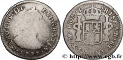 PERU - CHARLES III 1 Real  1777 Lima