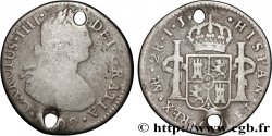 PERU 2 Reales Charles IIII 1802 Lima VF 