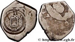 EL SALVADOR 1 Real avec contremarque N.D. (1869)  VF 