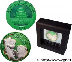 CHINE 10 Yuan Proof Panda Coloré 2021 