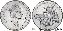 KANADA 1 Dollar Elisabeth II / L’explorateur et trappeur Henry Kelsey 1990 