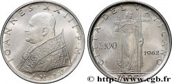 VATICAN AND PAPAL STATES 100 Lire Jean XXIII an IV 1962 Rome