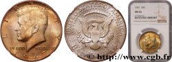 ÉTATS-UNIS D AMÉRIQUE 1/2 Dollar Kennedy 1967 Philadelphie