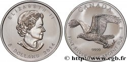 CANADá
 5 Dollars (1 once) Proof Rapace 2014 