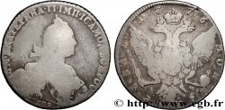 RUSSIA - CATHERINE II Rouble 1776 Saint-Pétersbourg