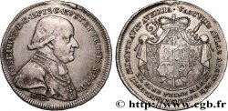 GERMANY - BISHOPRIC OF EICHSAEDT - JOSEPH GRAF VON STUBENBERG 1/2 Thaler de Contribution 1796 Nüremberg