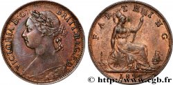 UNITED KINGDOM 1 Farthing Victoria “Bun Head” 1894 