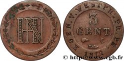 ALEMANIE - REINO DE WESTFALIA 3 Cent. 1812 Cassel